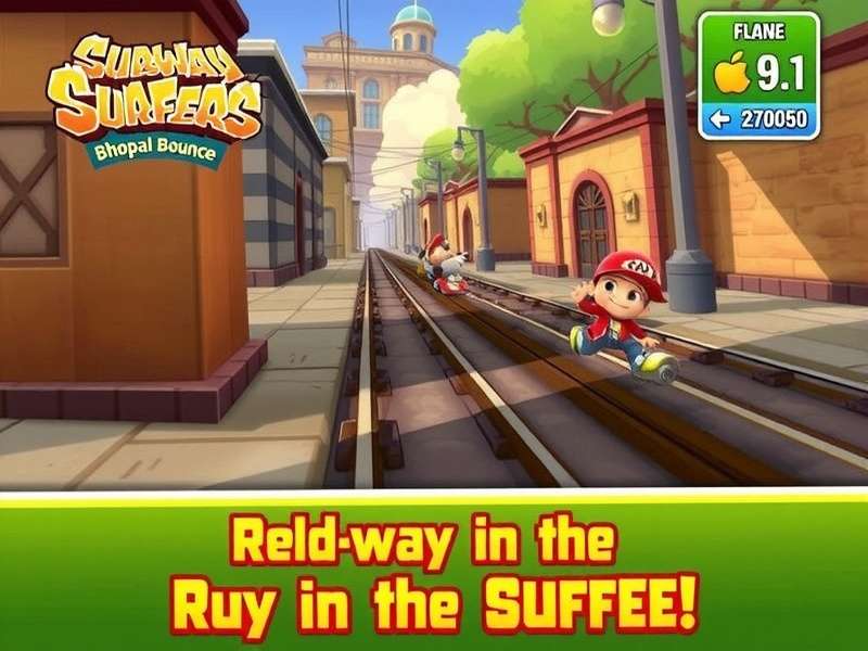 Subway Surfers Bhopal Bounce Game Characters and Environment
